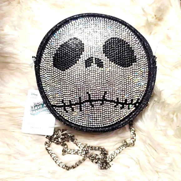 NWT: DISNEY × SKINNYDIP THE NIGHTMARE BEFORE CHRISTMAS (JACK) • CROSSBODY BAG - Picture 2 of 10